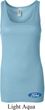 Ladies Ford Tanktop Ford Oval Bottom Print Longer Length Tank Top