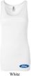 Ladies Ford Tanktop Ford Oval Bottom Print Longer Length Tank Top