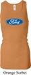 Ladies Ford Tanktop Ford Oval Longer Length Racerback Tank Top