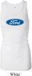 Ladies Ford Tanktop Ford Oval Longer Length Racerback Tank Top