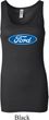 Ladies Ford Tanktop Ford Oval Longer Length Tank Top