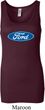 Ladies Ford Tanktop Ford Oval Longer Length Tank Top