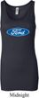 Ladies Ford Tanktop Ford Oval Longer Length Tank Top