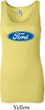 Ladies Ford Tanktop Ford Oval Longer Length Tank Top