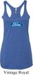 Ladies Ford Tanktop Ford Oval Tri Blend Racerback Tank Top