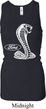 Ladies Ford Tanktop Mustang Cobra Longer Length Racerback Tank Top