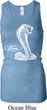 Ladies Ford Tanktop Mustang Cobra Longer Length Racerback Tank Top