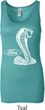 Ladies Ford Tanktop Mustang Cobra Longer Length Tank Top