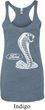 Ladies Ford Tanktop Mustang Cobra Tri Blend Racerback Tank Top