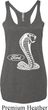 Ladies Ford Tanktop Mustang Cobra Tri Blend Racerback Tank Top