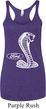 Ladies Ford Tanktop Mustang Cobra Tri Blend Racerback Tank Top