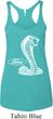 Ladies Ford Tanktop Mustang Cobra Tri Blend Racerback Tank Top