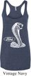 Ladies Ford Tanktop Mustang Cobra Tri Blend Racerback Tank Top