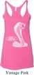 Ladies Ford Tanktop Mustang Cobra Tri Blend Racerback Tank Top