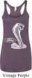 Ladies Ford Tanktop Mustang Cobra Tri Blend Racerback Tank Top