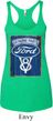 Ladies Ford Tanktop V8 Genuine Ford Parts Tri Blend Racerback Tank Top