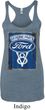 Ladies Ford Tanktop V8 Genuine Ford Parts Tri Blend Racerback Tank Top