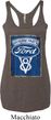 Ladies Ford Tanktop V8 Genuine Ford Parts Tri Blend Racerback Tank Top