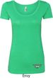 Ladies Ford Tee Mustang Bottom Print Scoop Neck