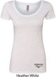 Ladies Ford Tee Mustang Bottom Print Scoop Neck