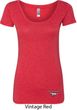 Ladies Ford Tee Mustang Bottom Print Scoop Neck