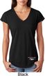Ladies Ford Tee Mustang Bottom Print Tri Blend V-neck
