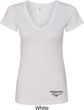 Ladies Ford Tee Mustang Bottom Print V-Neck