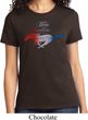 Ladies Ford Tee Mustang Red White and Blue T-shirt