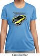 Ladies Ford Vintage Yellow Mustang Boss Moisture Wicking Shirt