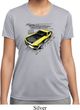 Ladies Ford Vintage Yellow Mustang Boss Moisture Wicking Shirt