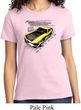 Ladies Ford Vintage Yellow Mustang Boss Shirt