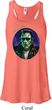 Ladies Frankenstein Frankie Boy Flowy Racerback Tank Top