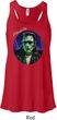 Ladies Frankenstein Frankie Boy Flowy Racerback Tank Top