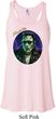 Ladies Frankenstein Frankie Boy Flowy Racerback Tank Top