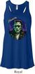 Ladies Frankenstein Frankie Boy Flowy Racerback Tank Top