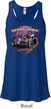 Ladies Frankenstein Frankie's Speed Shop Flowy V-neck Tank Top