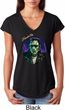 Ladies Frankenstein Tee Frankie Boy Tri Blend V-neck