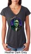 Ladies Frankenstein Tee Frankie Boy Tri Blend V-neck
