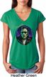 Ladies Frankenstein Tee Frankie Boy Tri Blend V-neck
