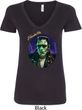 Ladies Frankenstein Tee Frankie Boy V-neck Shirt