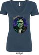 Ladies Frankenstein Tee Frankie Boy V-neck Shirt