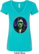 Ladies Frankenstein Tee Frankie Boy V-neck Shirt