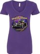 Ladies Frankenstein Tee Frankie's Speed Shop V-neck Shirt