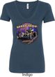 Ladies Frankenstein Tee Frankie's Speed Shop V-neck Shirt