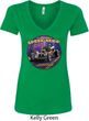 Ladies Frankenstein Tee Frankie's Speed Shop V-neck Shirt