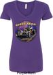 Ladies Frankenstein Tee Frankie's Speed Shop V-neck Shirt