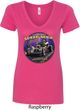 Ladies Frankenstein Tee Frankie's Speed Shop V-neck Shirt