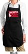 Ladies Funny Apron Dropped On My Head Full Length Apron with Pockets
