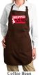 Ladies Funny Apron Dropped On My Head Full Length Apron with Pockets