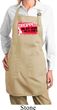 Ladies Funny Apron Dropped On My Head Full Length Apron with Pockets
